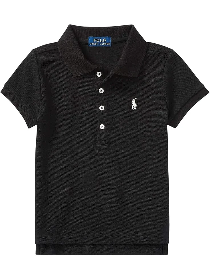 Поло Polo Ralph Lauren Kids Short Sleeve Mesh Polo Shirt — 1