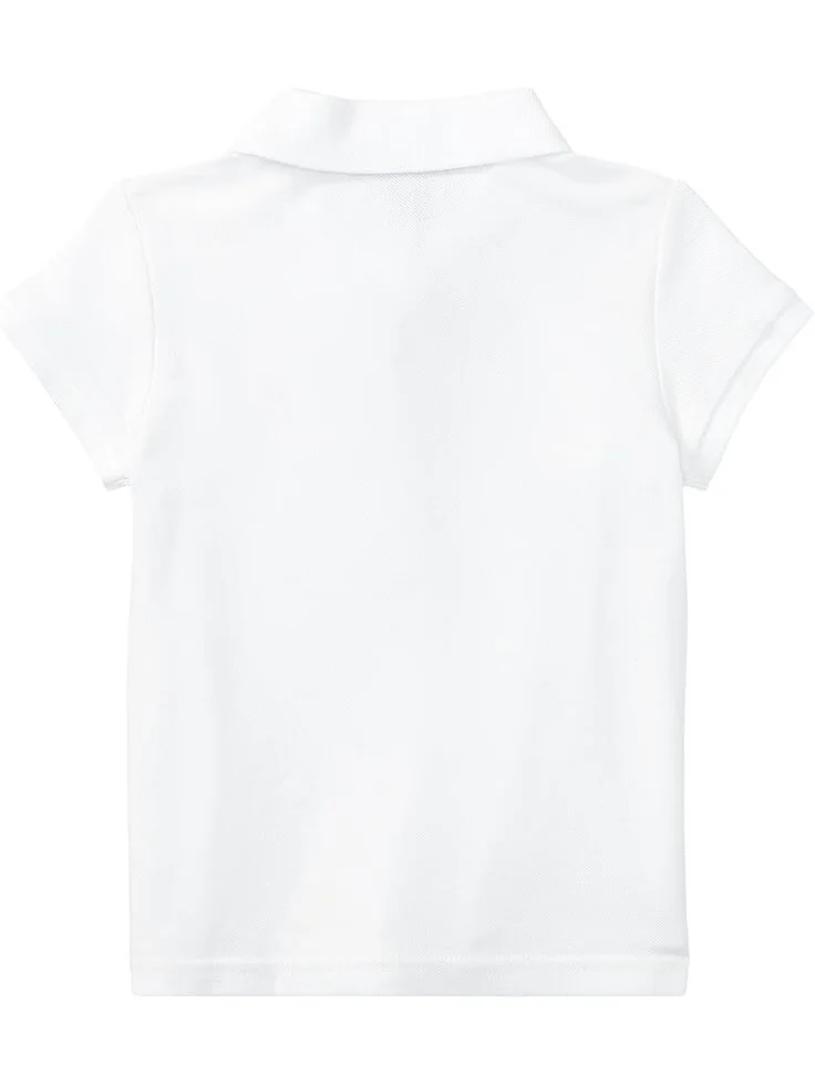 Поло Polo Ralph Lauren Kids Short Sleeve Mesh Polo Shirt — 2