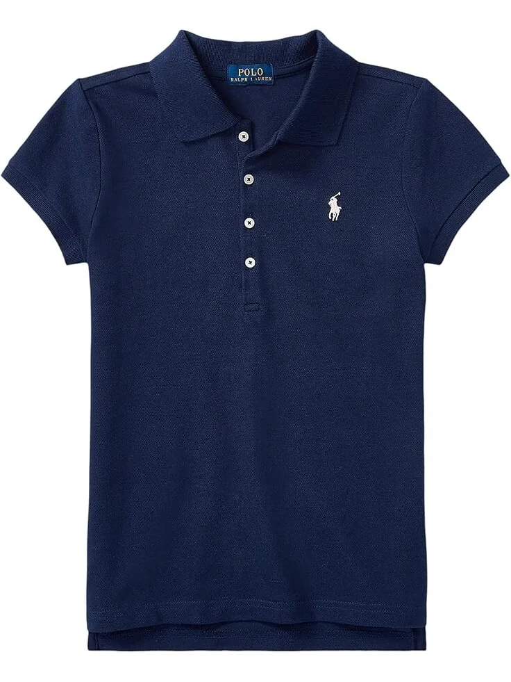 Поло Polo Ralph Lauren Kids Short Sleeve Mesh Polo Shirt