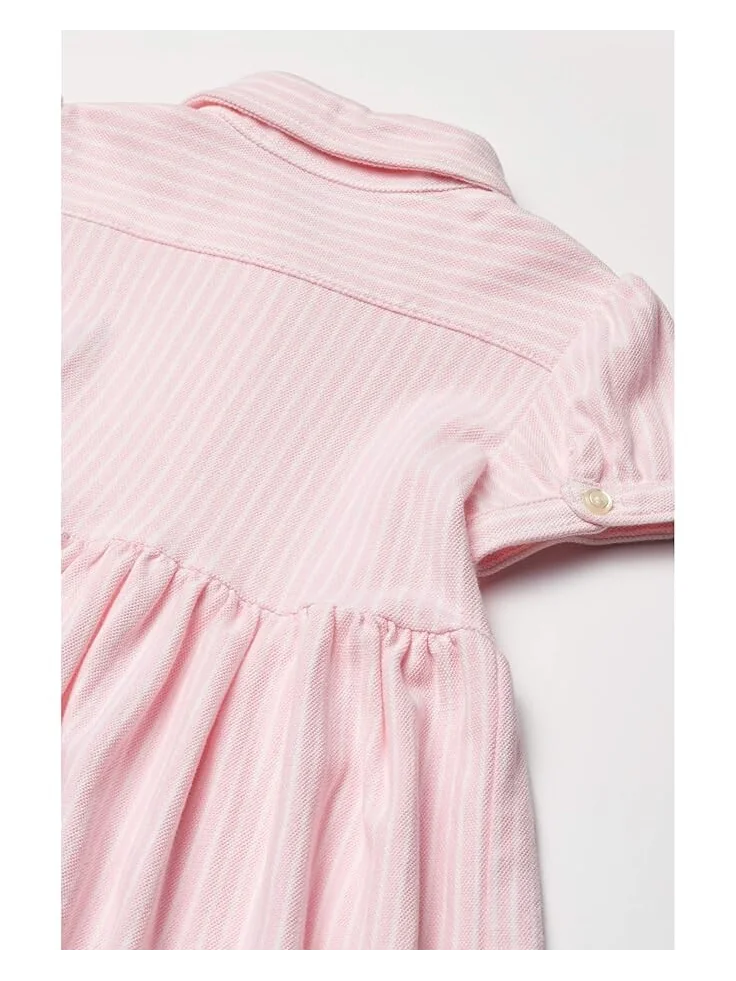 Платье Polo Ralph Lauren Kids Striped Knit Oxford Dress — 3