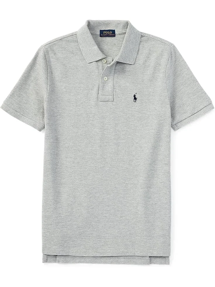 Поло Polo Ralph Lauren Kids Cotton Mesh Polo Shirt — 1