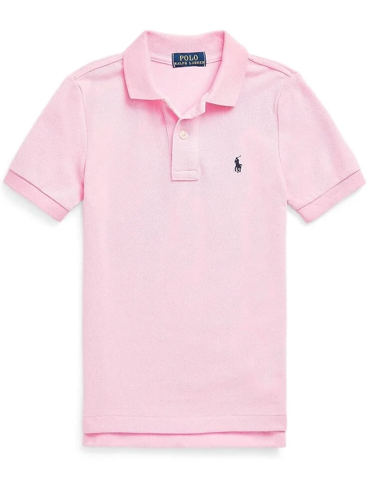 Поло Polo Ralph Lauren Kids Cotton Mesh Polo Shirt — 1