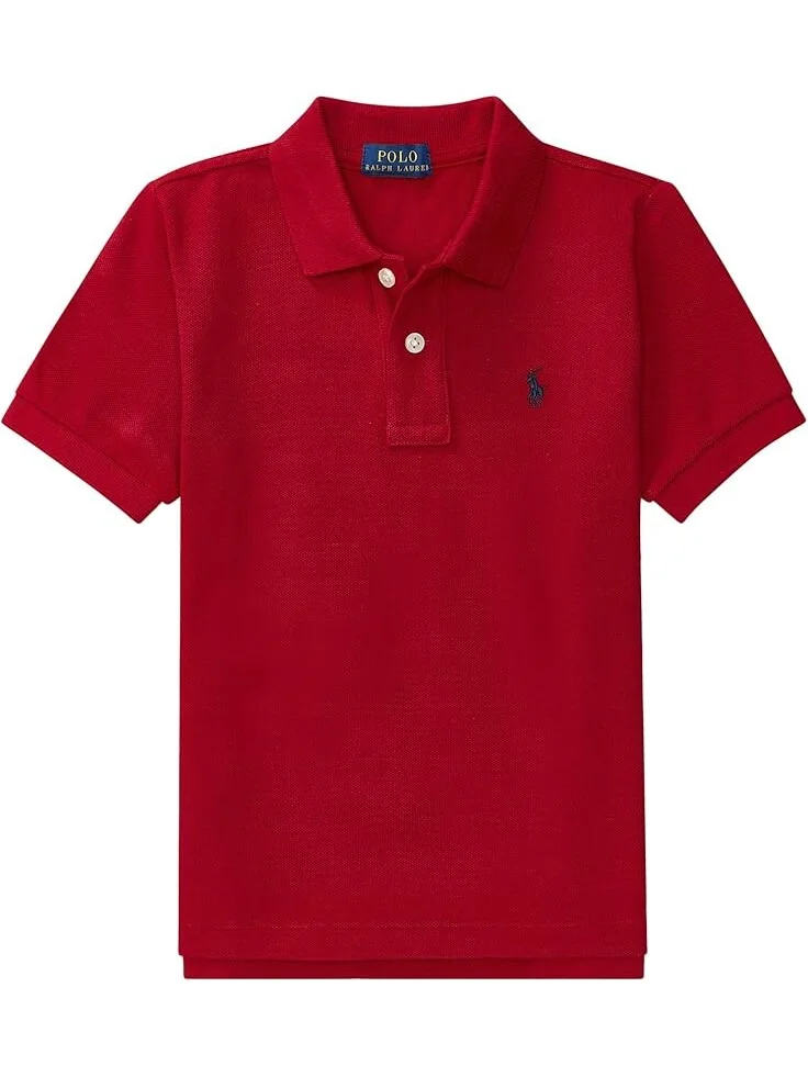 Поло Polo Ralph Lauren Kids Cotton Mesh Polo Shirt — 1