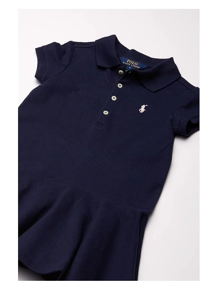 Платье Polo Ralph Lauren Kids Short Sleeve Polo Dress — 3
