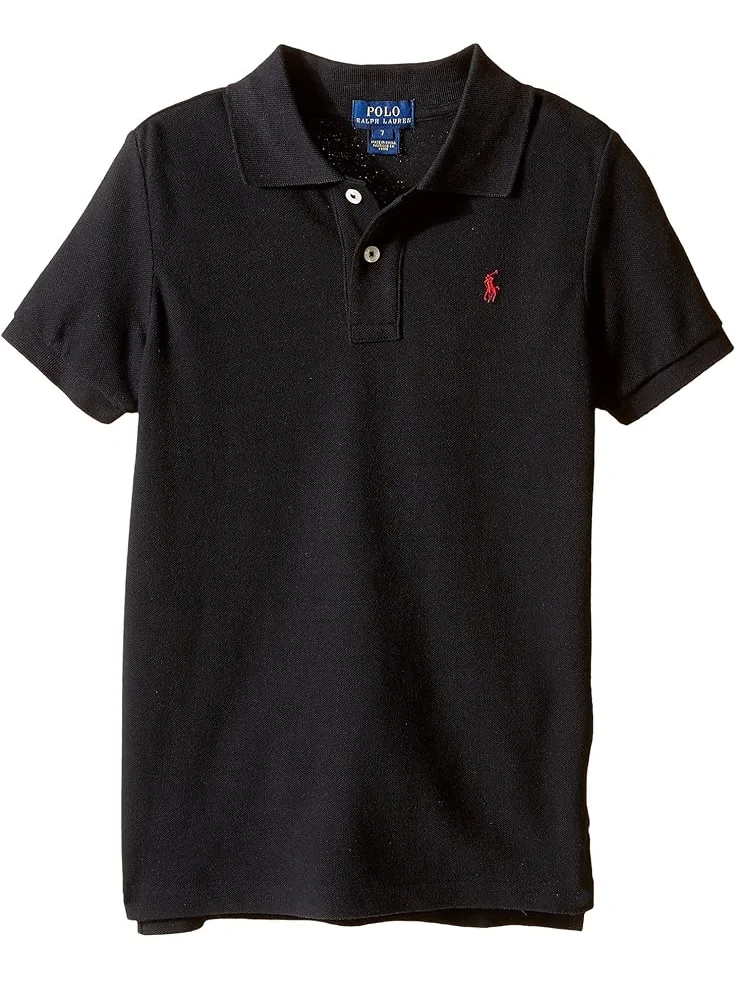 Поло Polo Ralph Lauren Kids Cotton Mesh Polo Shirt — 1