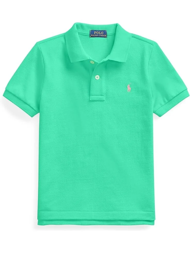 Поло Polo Ralph Lauren Kids Cotton Mesh Polo Shirt — 1