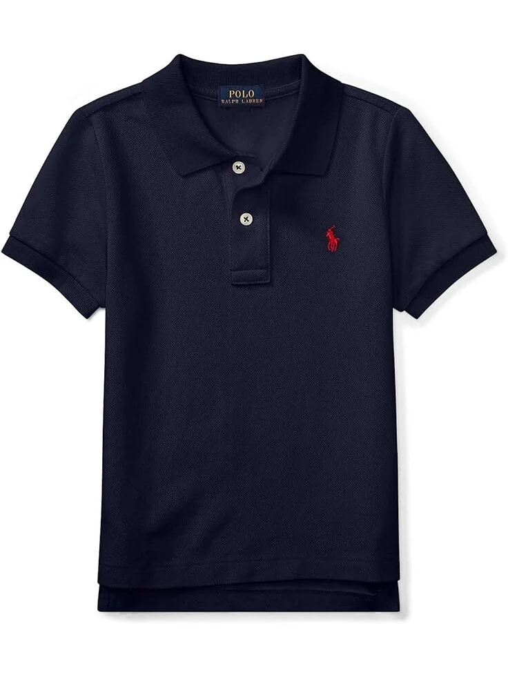 Поло Polo Ralph Lauren Kids Cotton Mesh Polo Shirt — 1