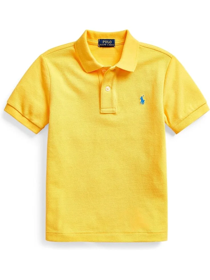 Поло Polo Ralph Lauren Kids Cotton Mesh Polo Shirt — 1