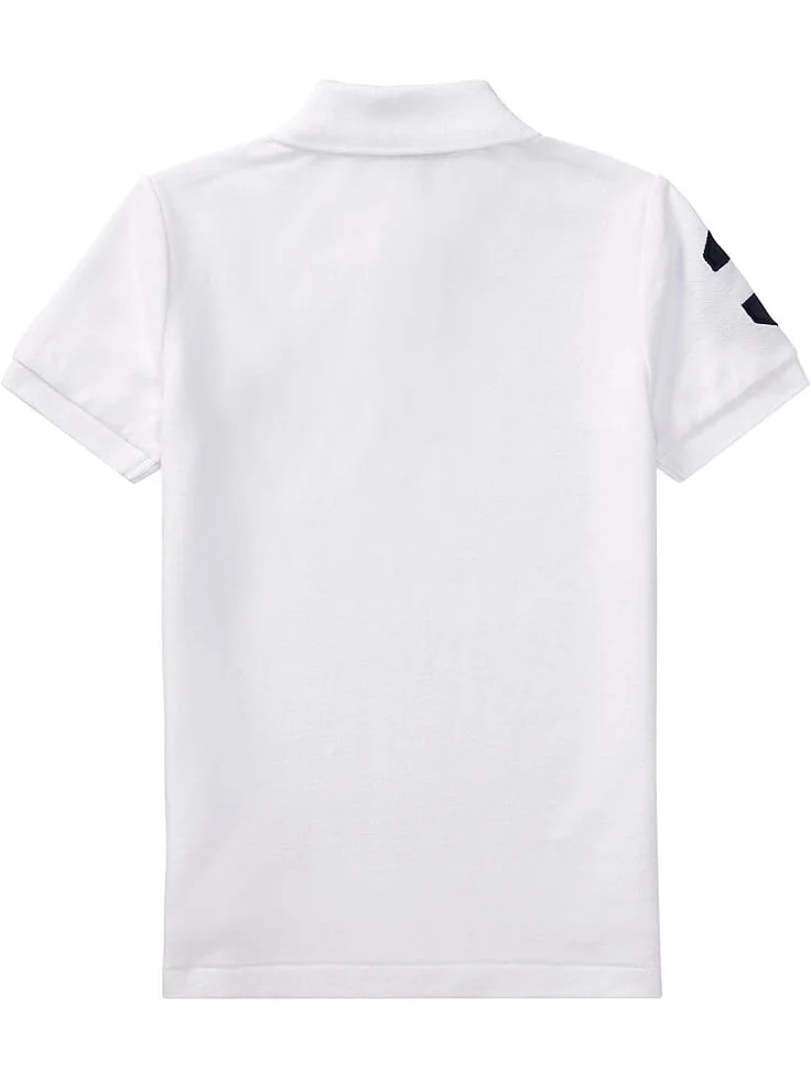 Поло Polo Ralph Lauren Kids Big Pony Cotton Mesh Polo Shirt — 2