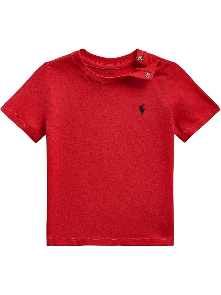 Футболка Polo Ralph Lauren Kids Cotton Jersey Crew Neck Tee — 1