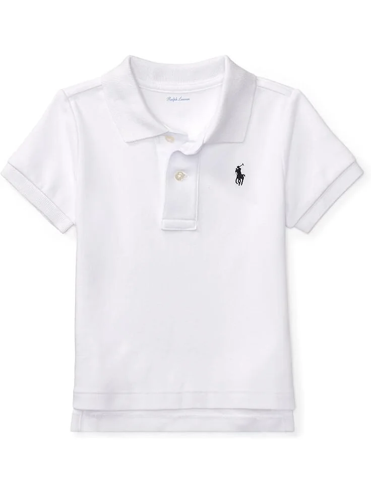 Поло Polo Ralph Lauren Kids Cotton Interlock Polo Shirt — 1