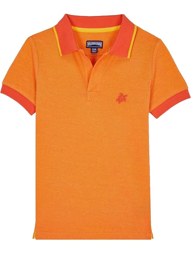 Поло Vilebrequin Kids Pantin Pique Polo, цвет Mais — 1