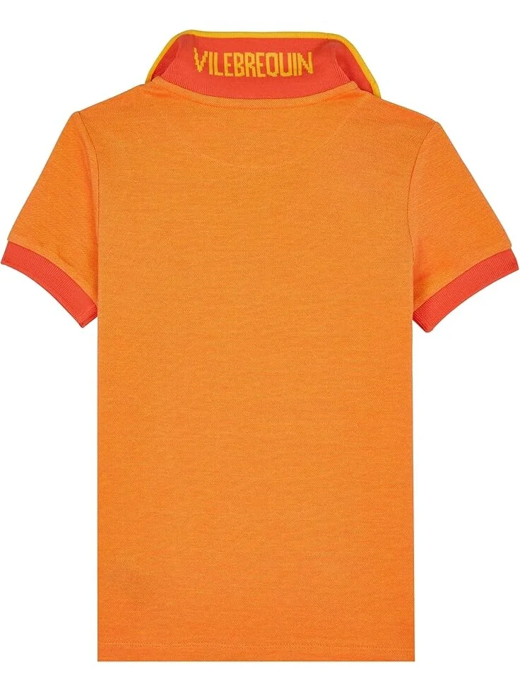 Поло Vilebrequin Kids Pantin Pique Polo, цвет Mais — 2