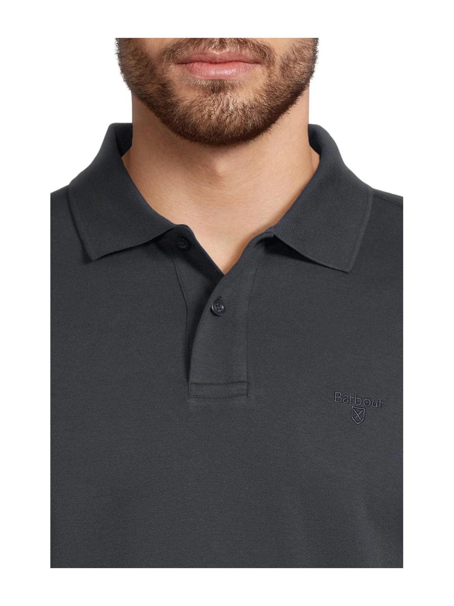 Поло Barbour Hylton Interlock Tailored Fit Polo Shirt — 4