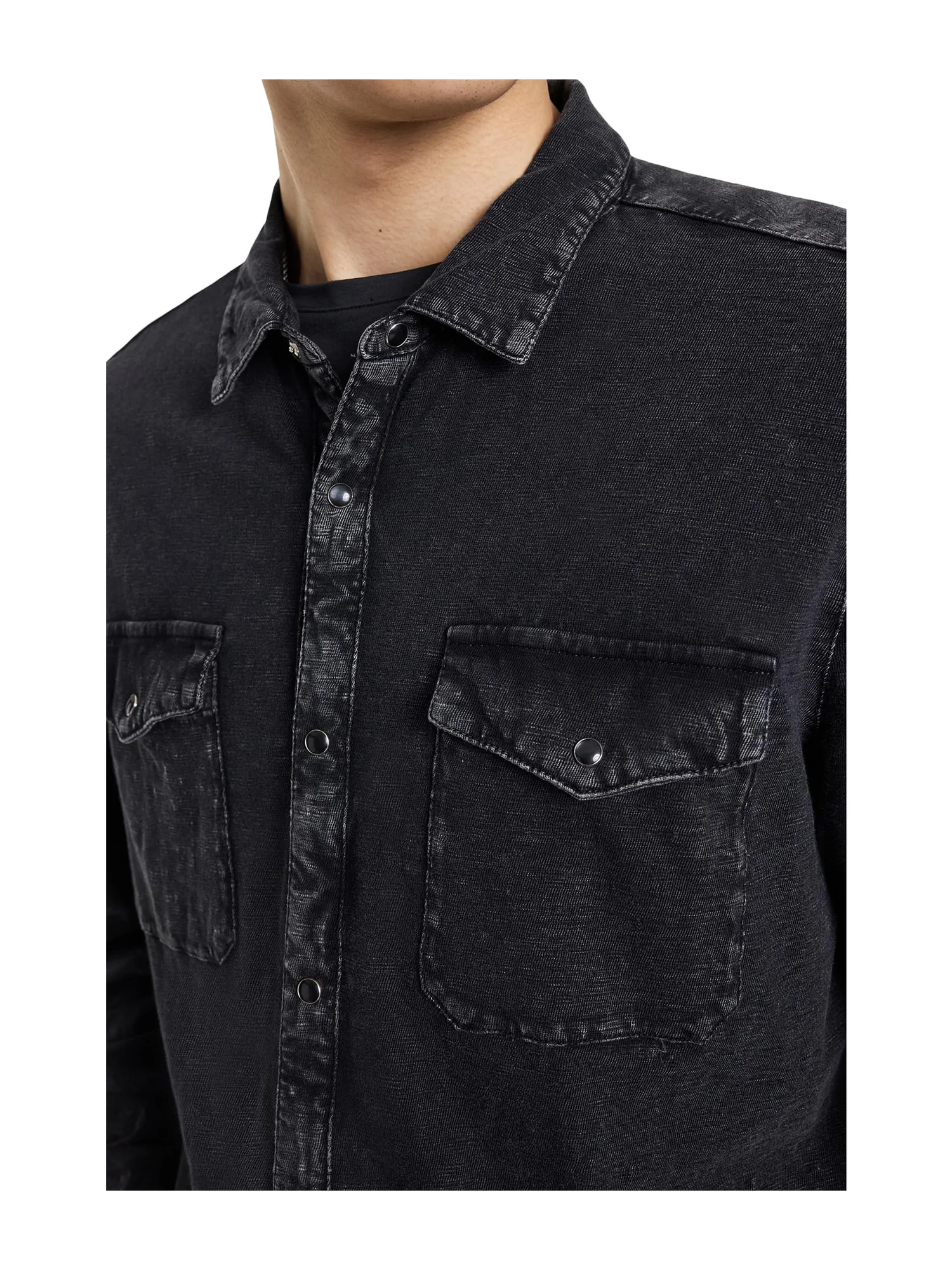 Рубашка John Varvatos ARVON WESTERN SHIRT — 3