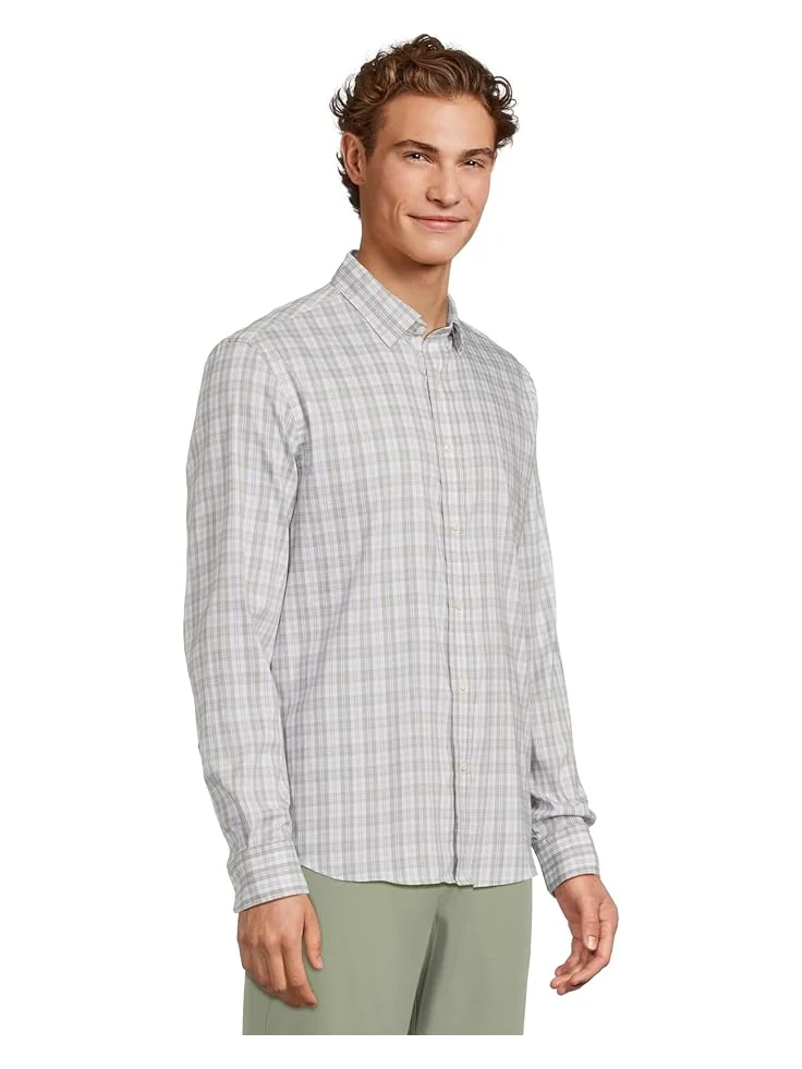 Рубашка Faherty The Movement Shirt, цвет York Cliffs Plaid — 2