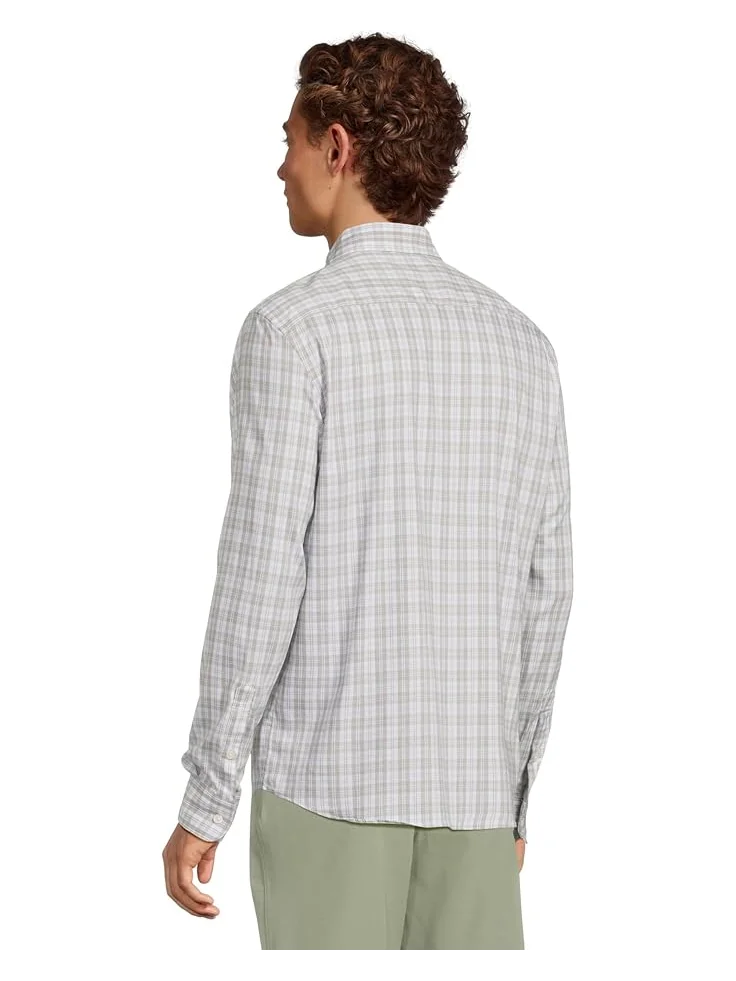 Рубашка Faherty The Movement Shirt, цвет York Cliffs Plaid — 3