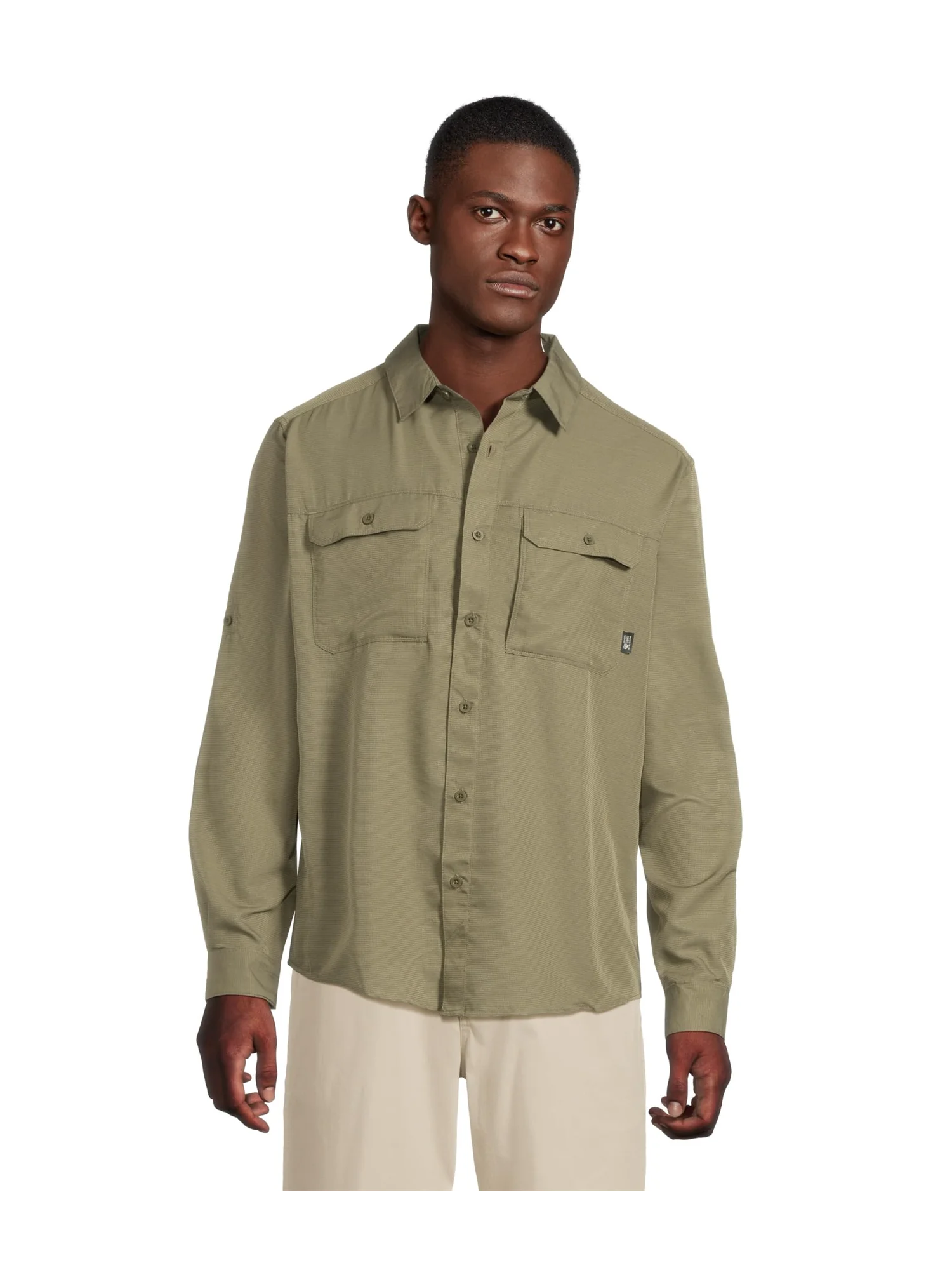 Рубашка Mountain Hardwear Canyon Long — зеленый