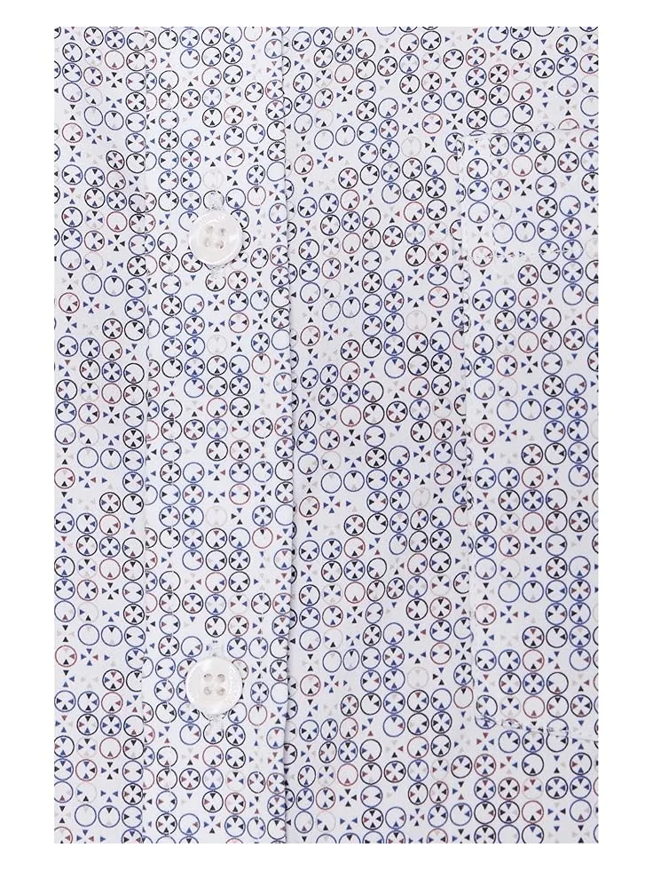 Мужская рубашка Johnston & Murphy Printed Cotton — 5