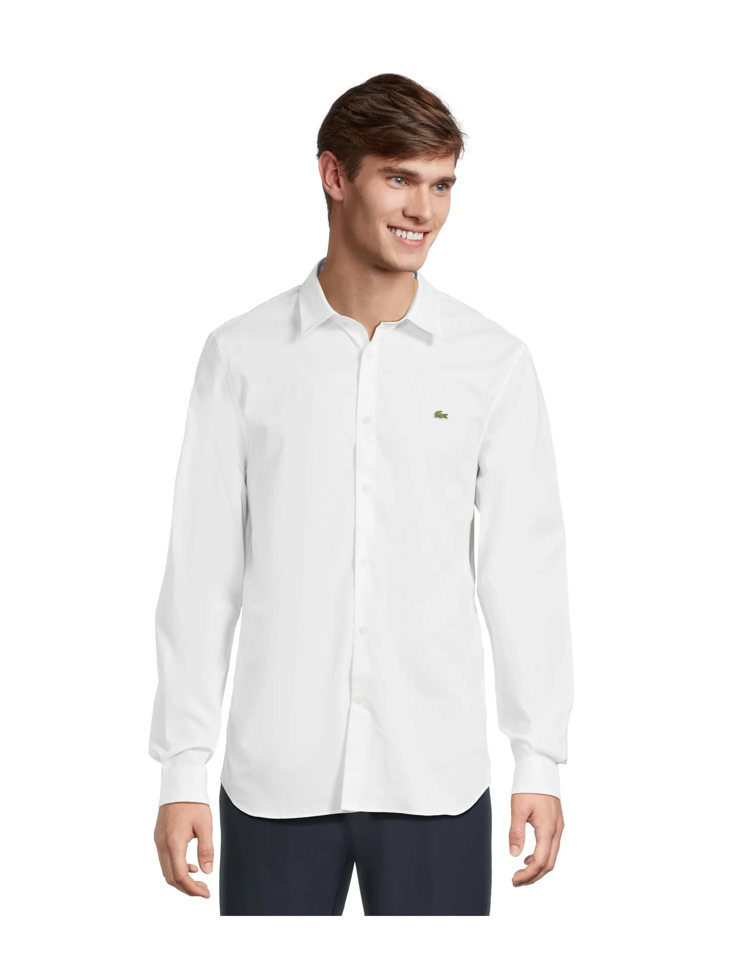 Рубашка Lacoste Slim Fit Stretch Cotton Poplin Shirt — 1