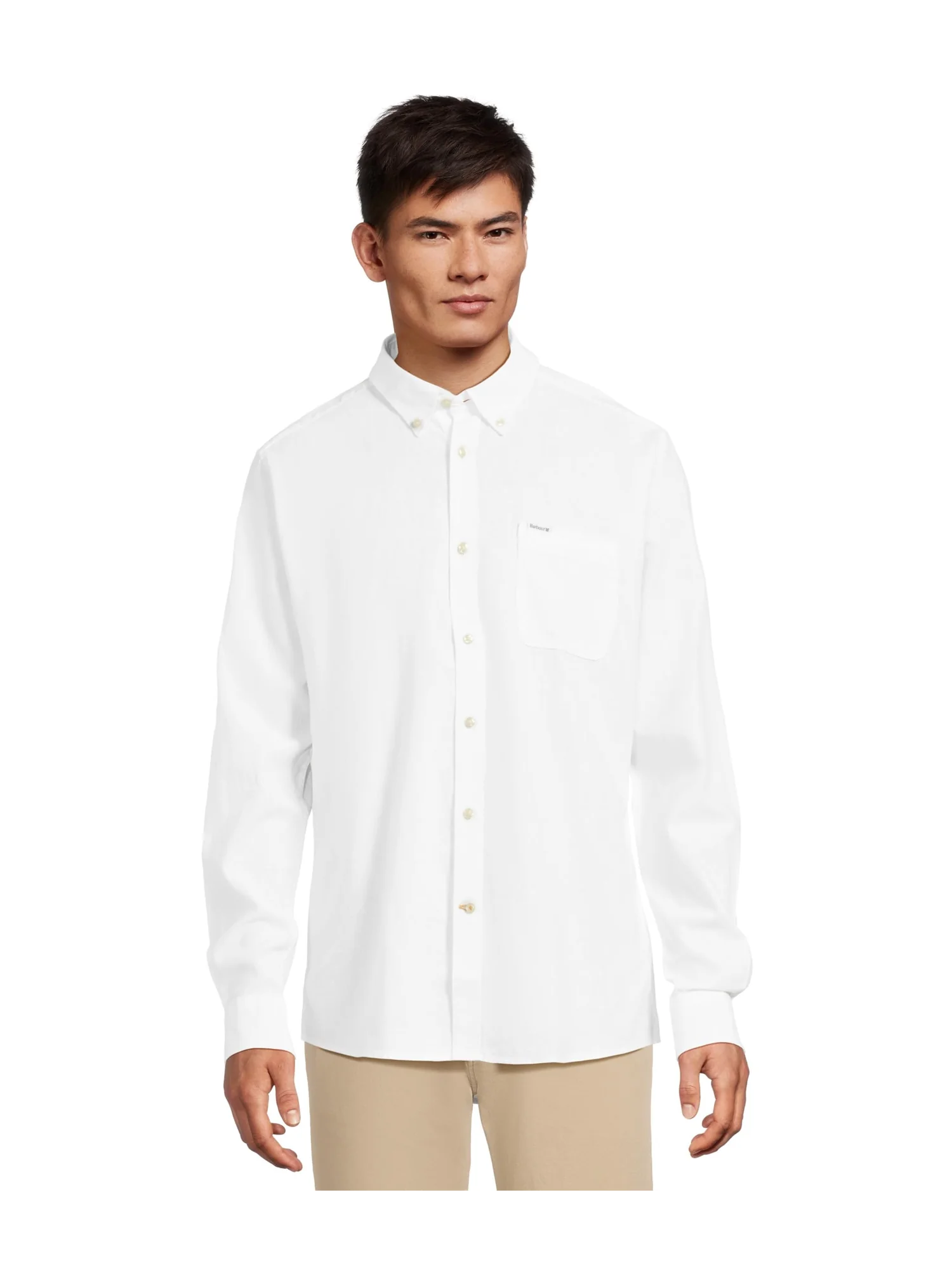 Рубашка Barbour Nelson Tailored Shirt — белый