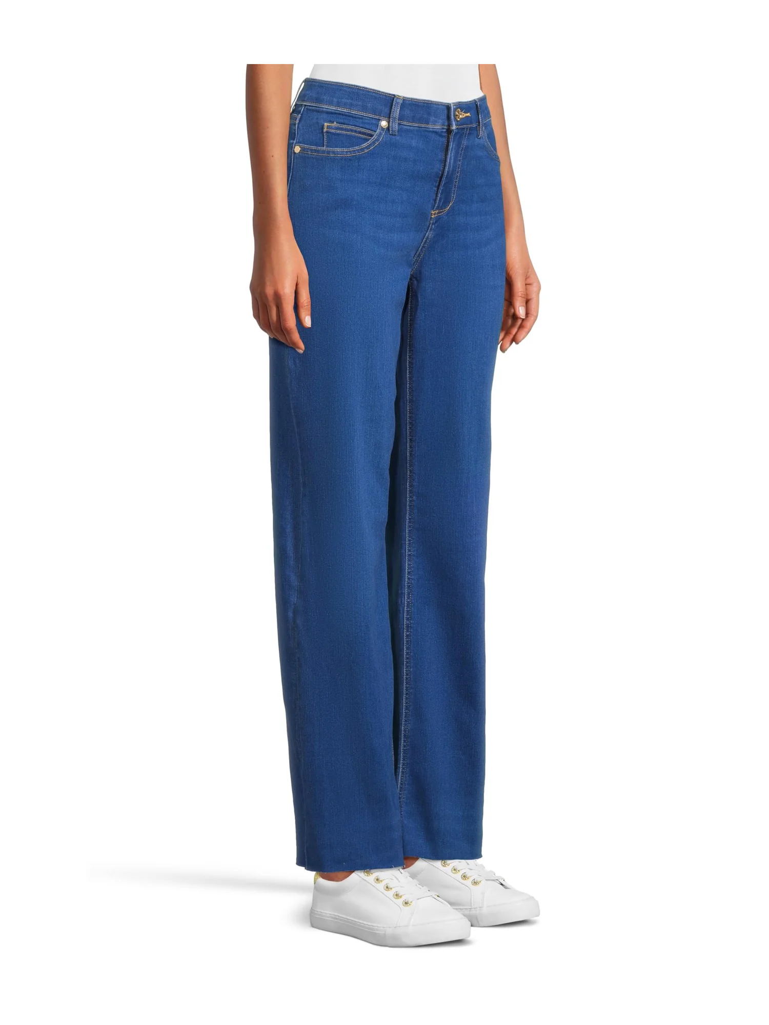 Джинсы Lilly Pulitzer Aniston High-Rise Straight Leg in Medium Wash, цвет Medium Wash — 2