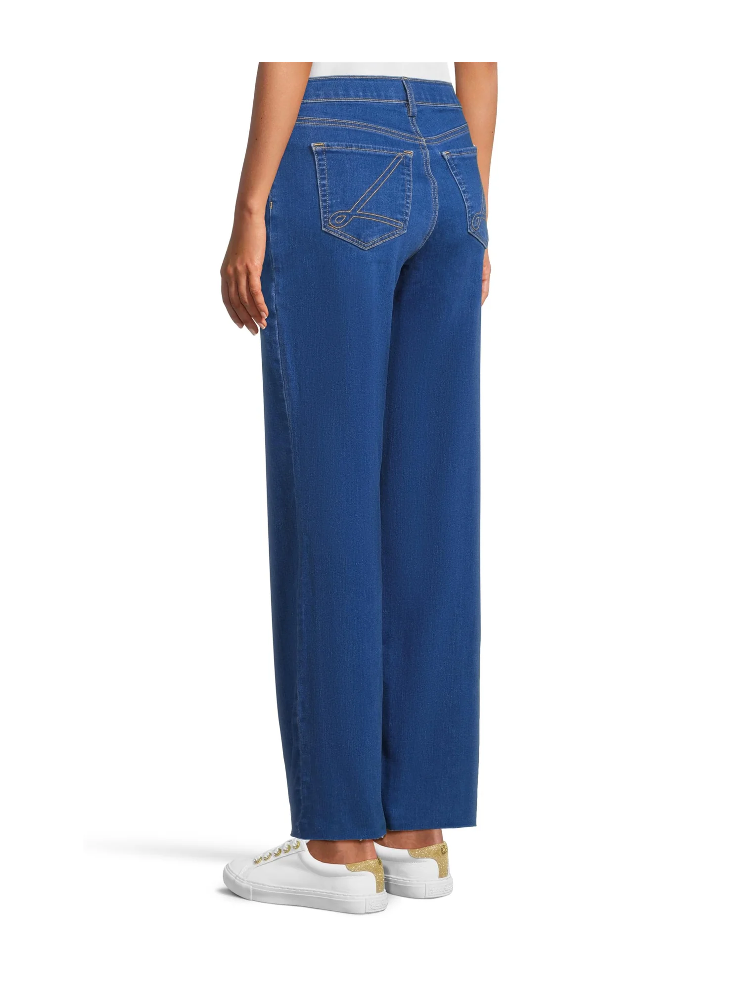 Джинсы Lilly Pulitzer Aniston High-Rise Straight Leg in Medium Wash, цвет Medium Wash — 3