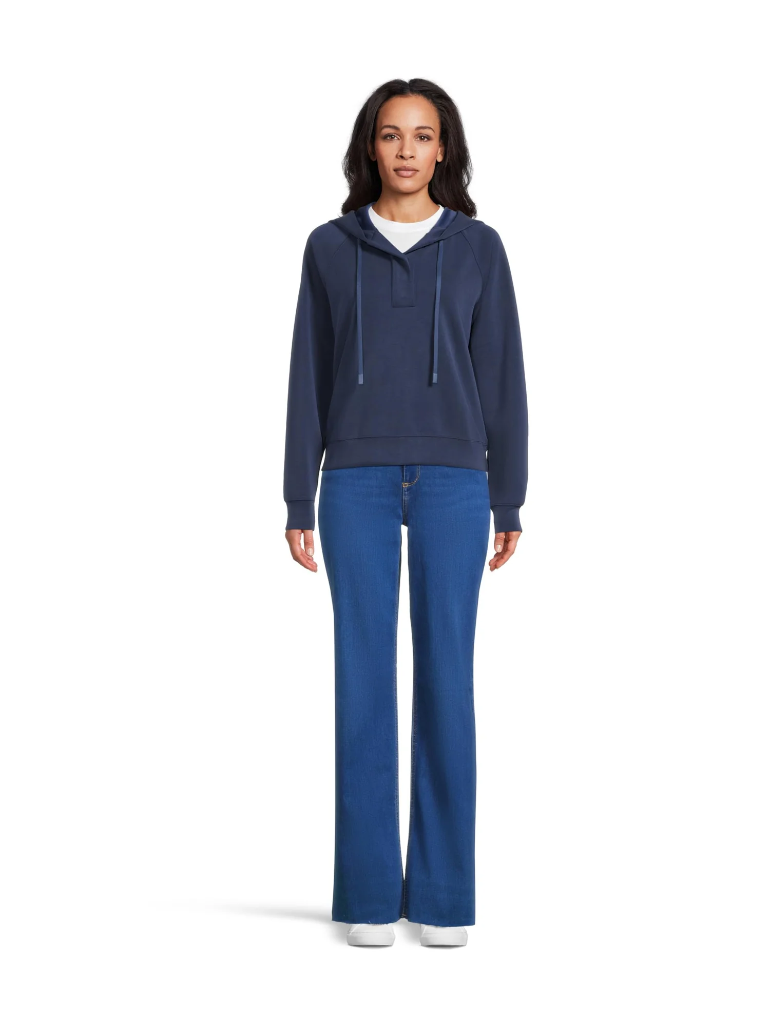 Джинсы Lilly Pulitzer Aniston High-Rise Straight Leg in Medium Wash, цвет Medium Wash — 5