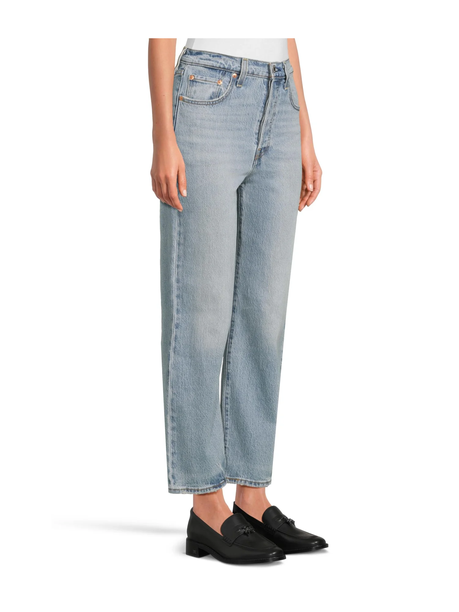 Джинсы Levi's Premium Ribcage Straight Ankle, цвет Let's Share — 2