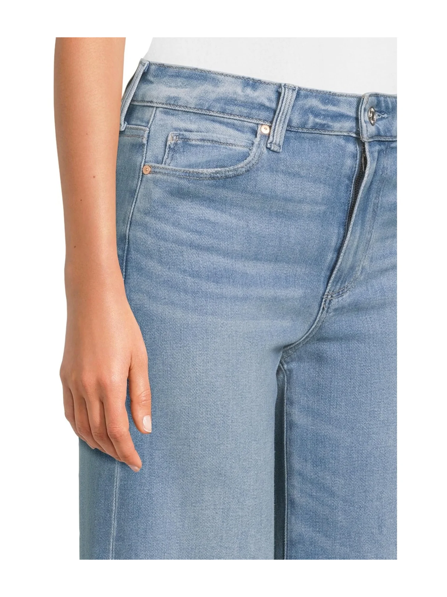 Джинсы Paige Anessa 31" Belt Loops Raw Hem in Mesmerize, цвет Mesmerize — 4