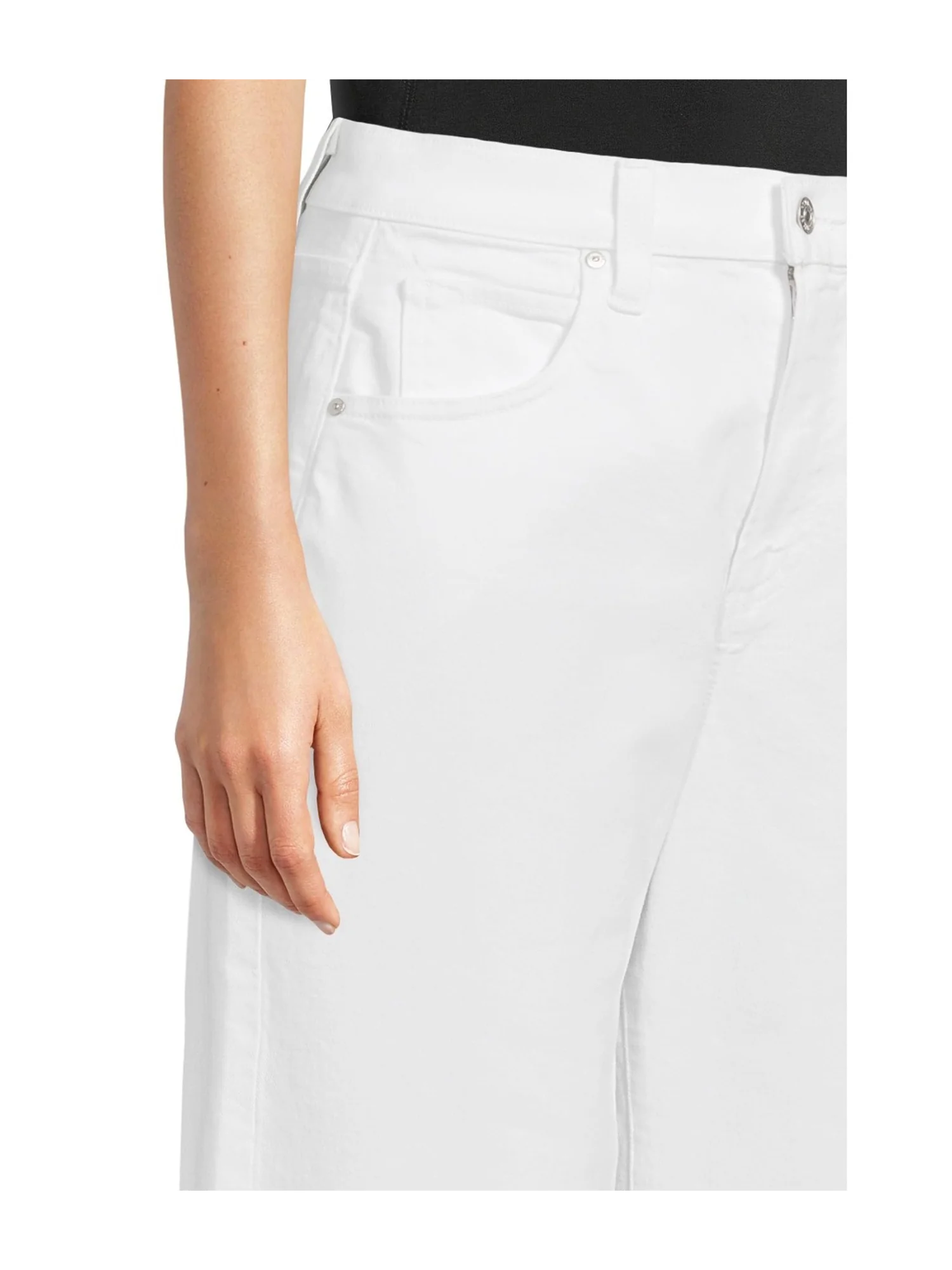 Джинсы Paige Cameron Ankle in Crisp White — 4