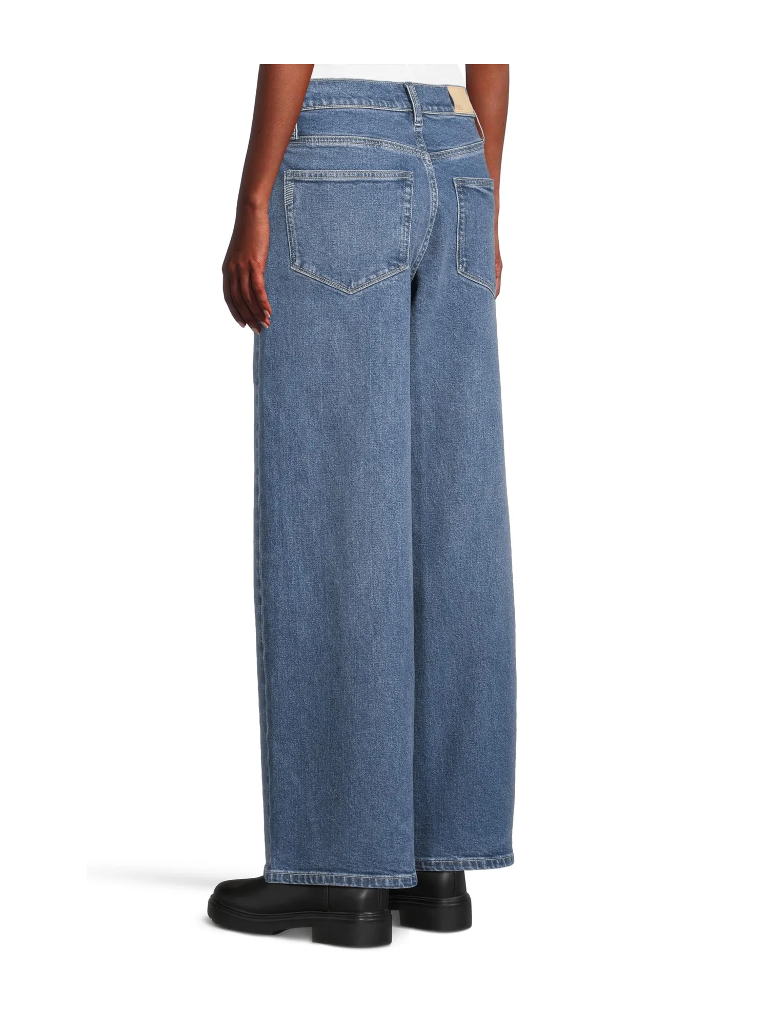 Джинсы Paige Cameron Wide Leg 31 w/ Front Yoke And Trouser Pockets in Katerina, цвет Katerina — 3
