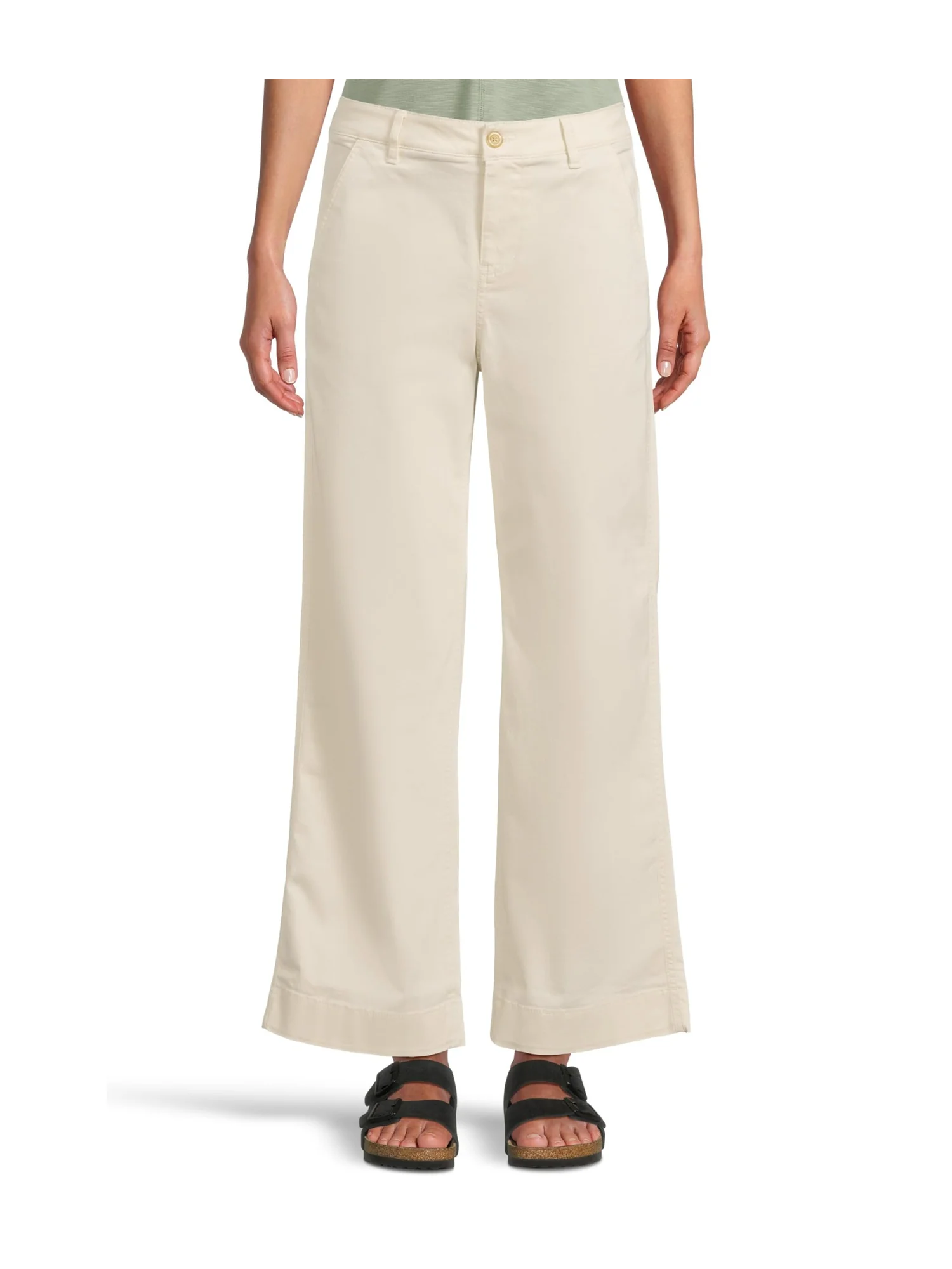 Джинсы L.L.Bean Comfort Stretch Chino Mid-Rise Wide-Leg Pants — 1