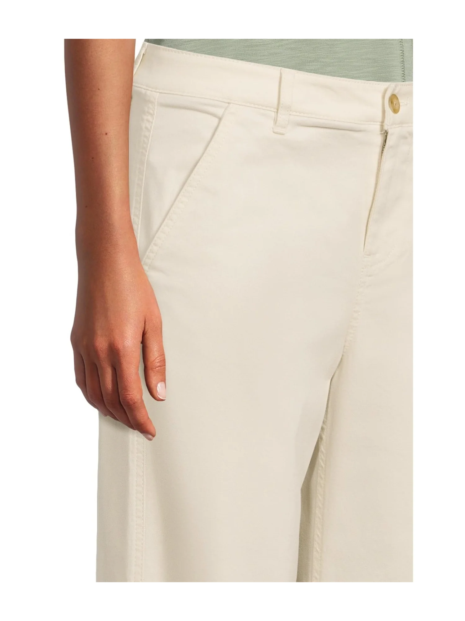 Джинсы L.L.Bean Comfort Stretch Chino Mid-Rise Wide-Leg Pants — 4