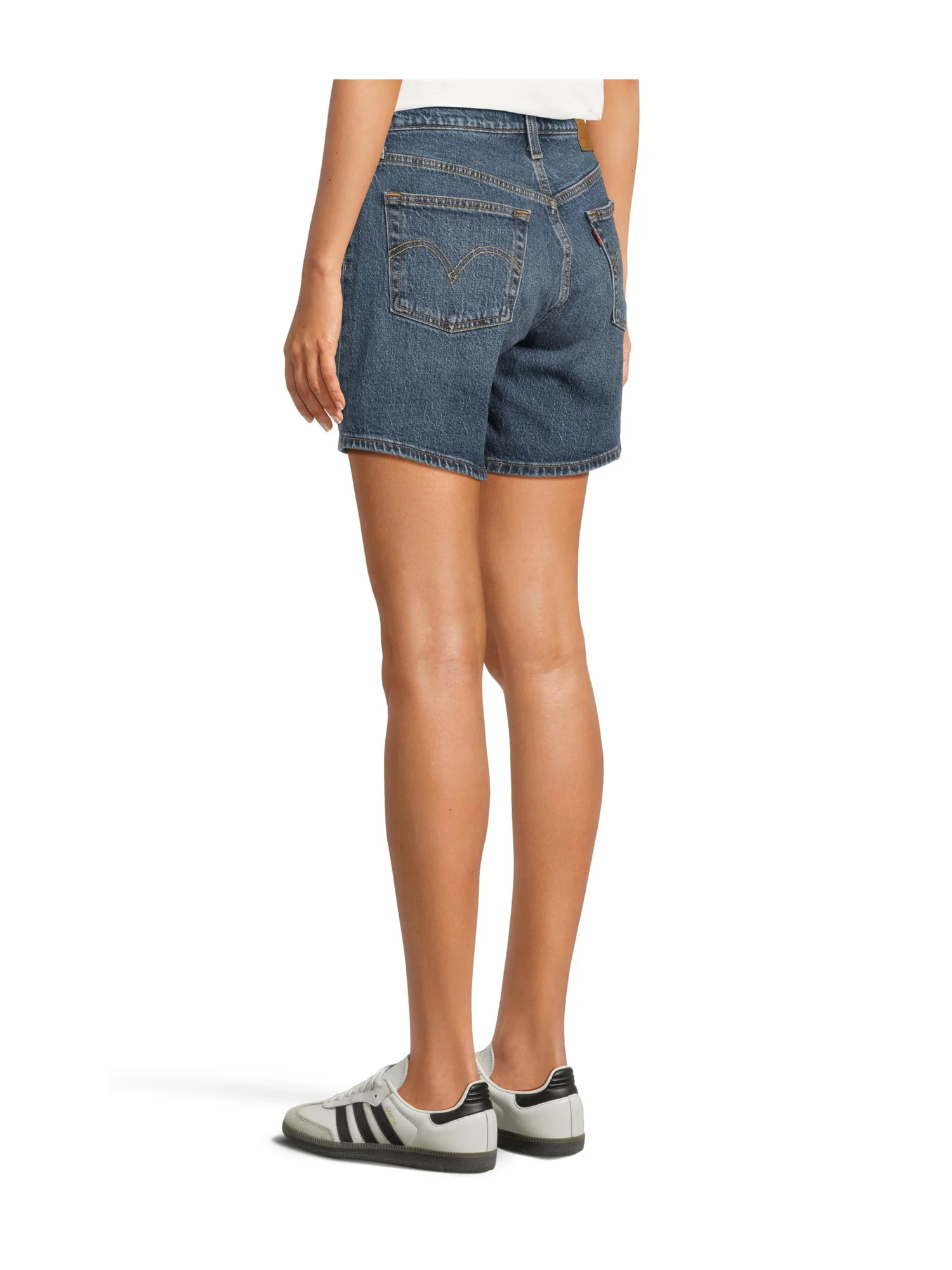 Шорты Levi's Premium 501 Mid Thigh Shorts, цвет Broken Midnight No DX — 3