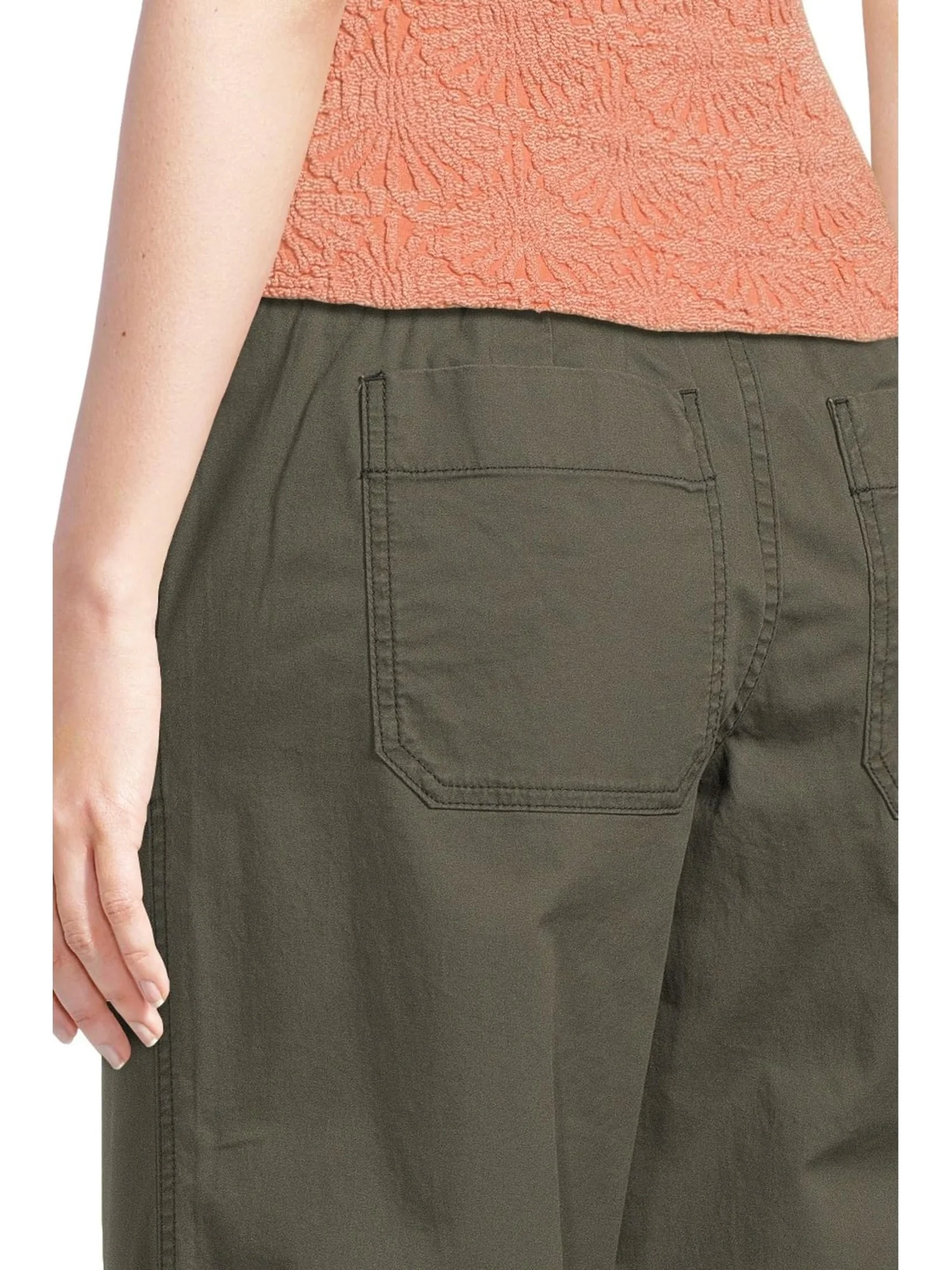 Брюки L.L.Bean Lakewashed Pull-On Wide Leg Pants — 5