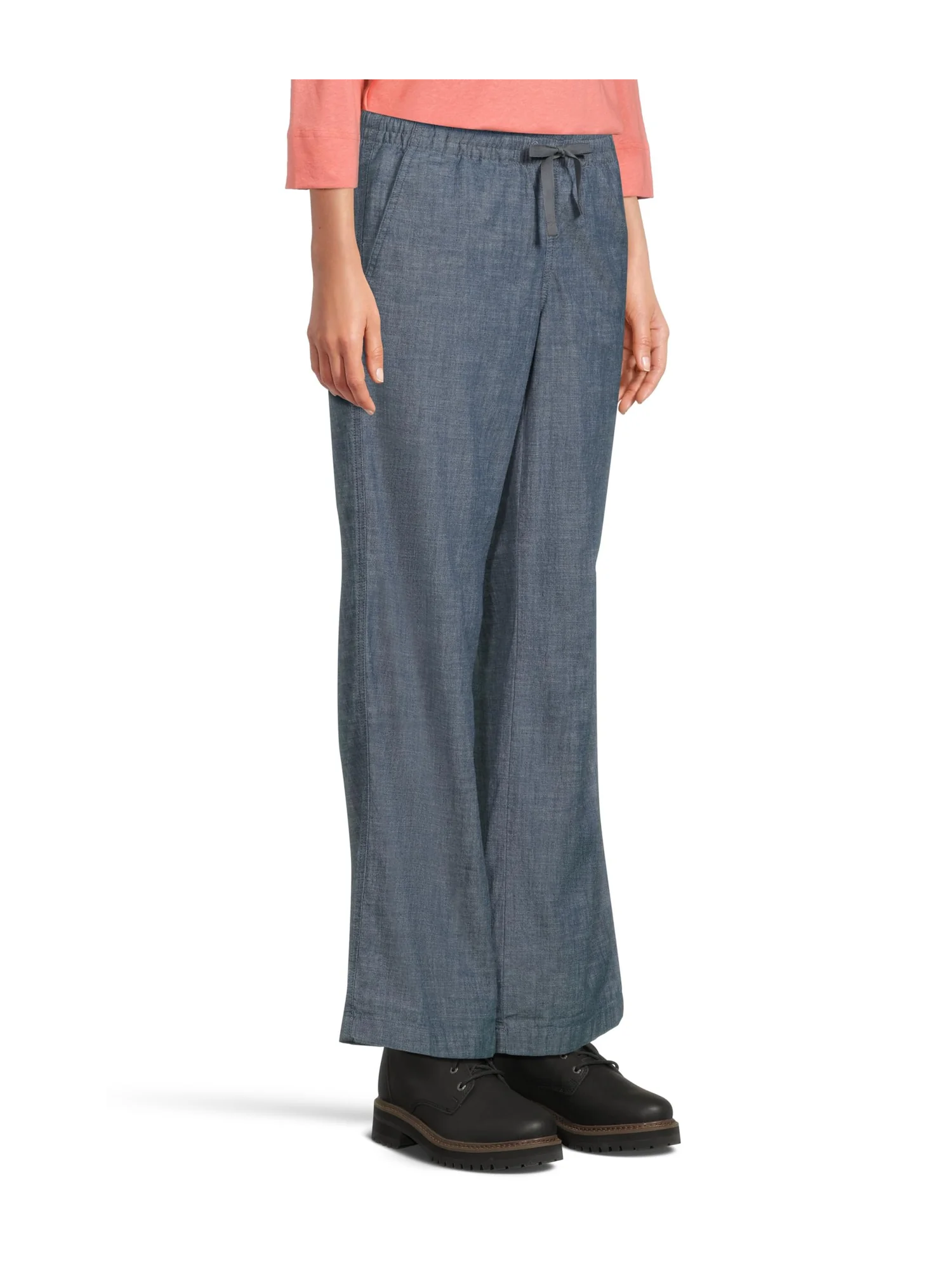 Брюки L.L.Bean Lakewashed Pull-On Wide Leg Pants — 2