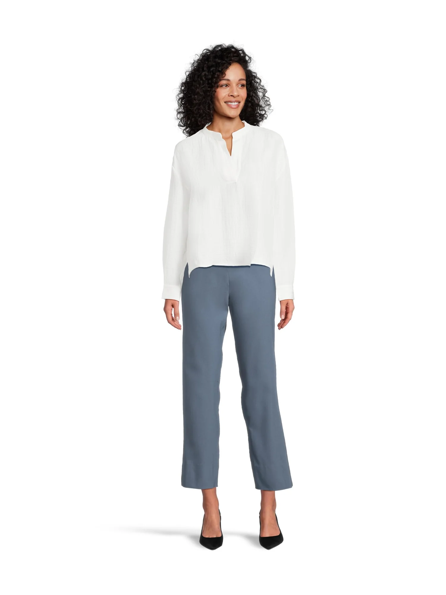Брюки Krazy Larry Stretch Linen Wide Ankle — 5