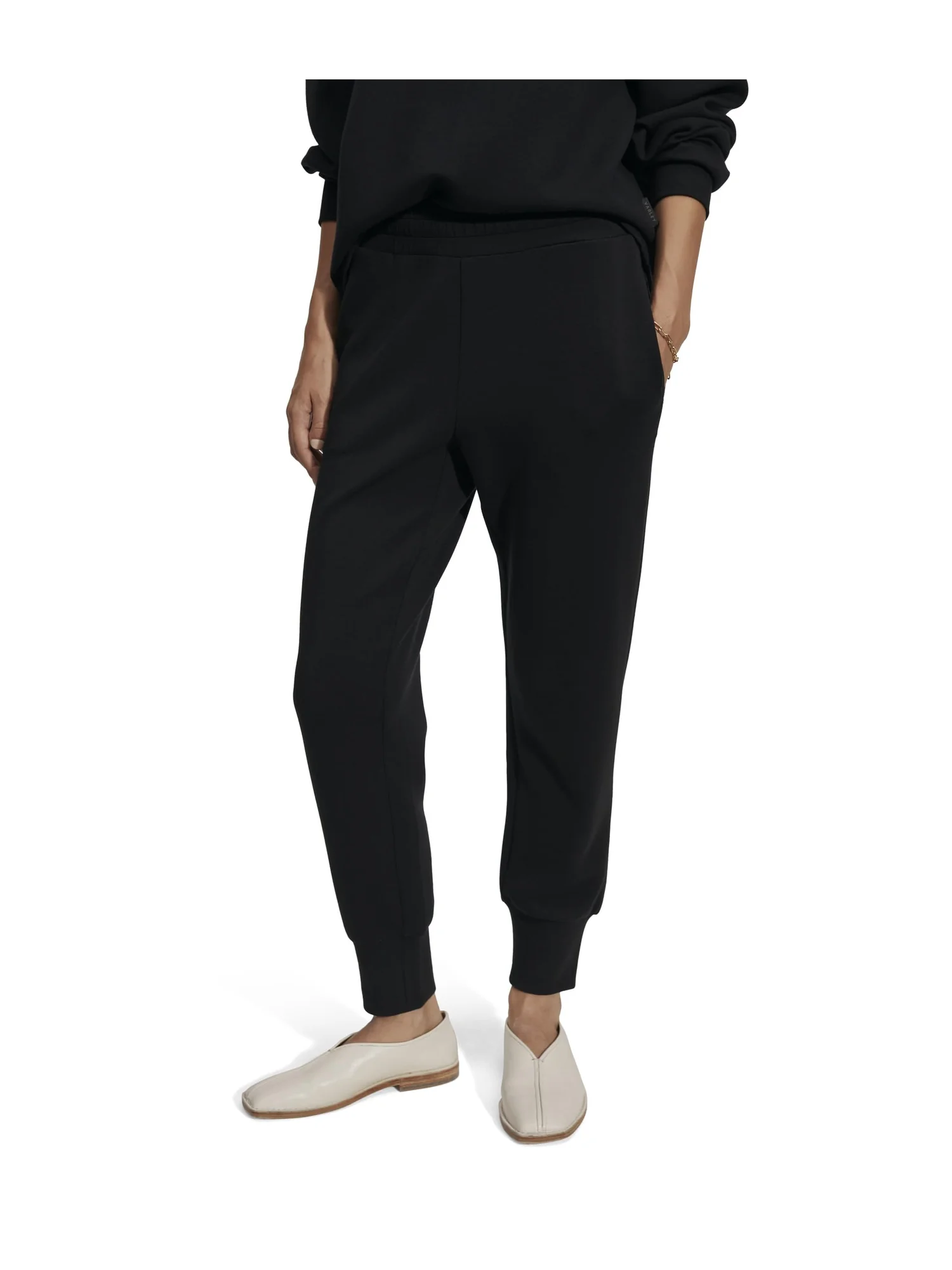 Брюки Varley The Slim Cuff Pants — черный