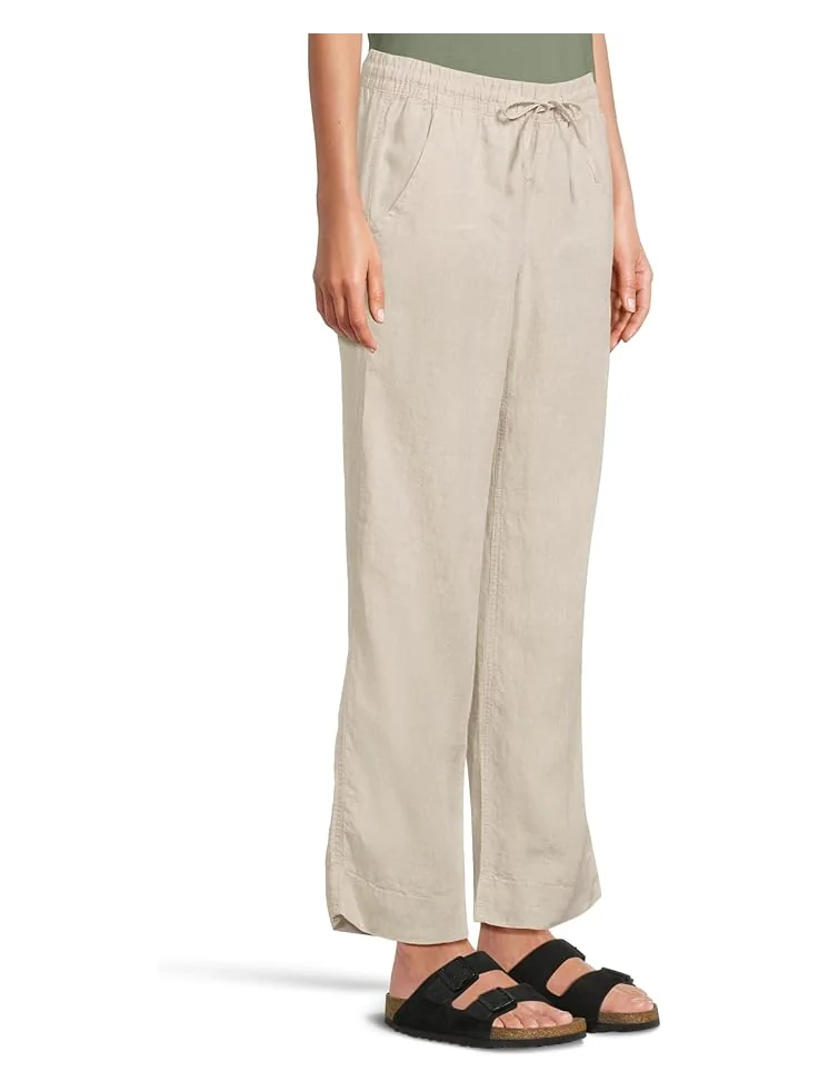 Брюки L.L.Bean Premium Linen Breezy Striped Pull-On Pants — 2