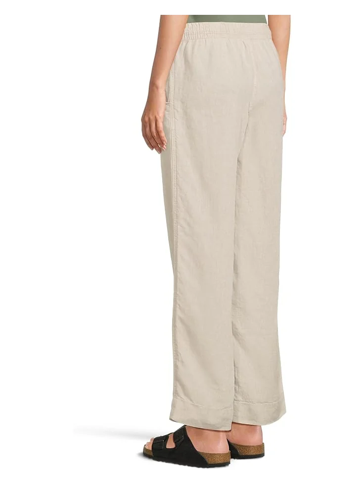 Брюки L.L.Bean Premium Linen Breezy Striped Pull-On Pants — 3