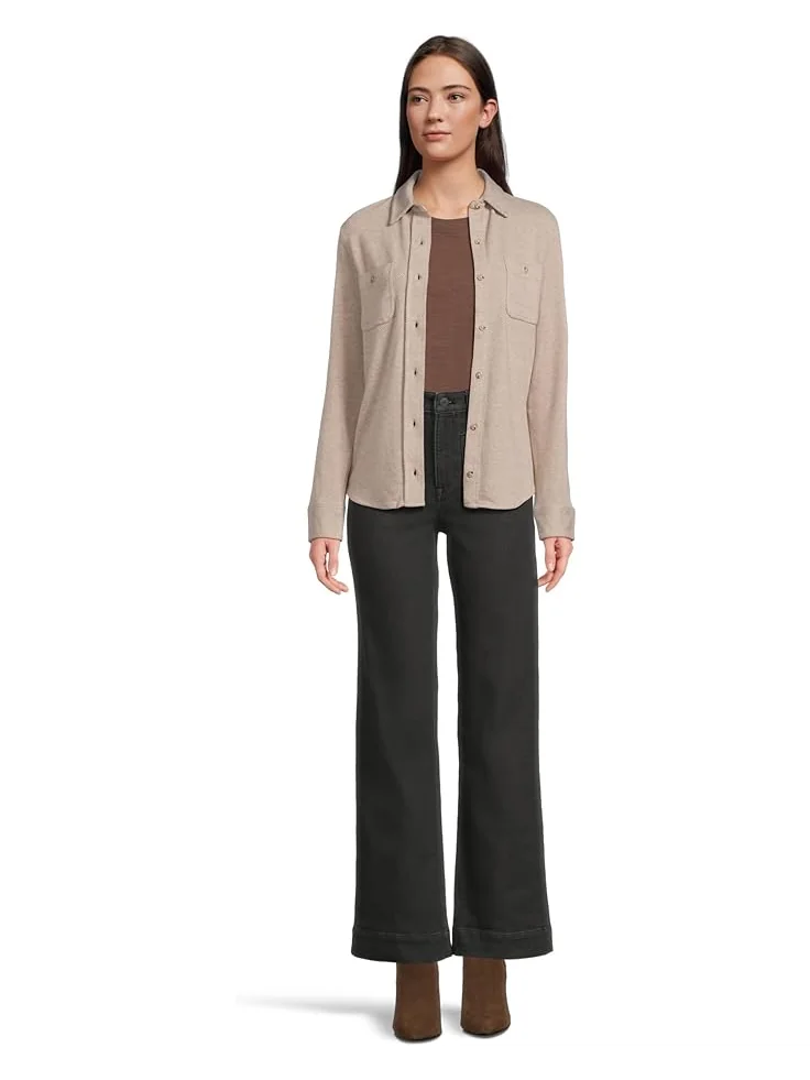 Женские джинсы Faherty Stretch Terry Patch Pocket — 5