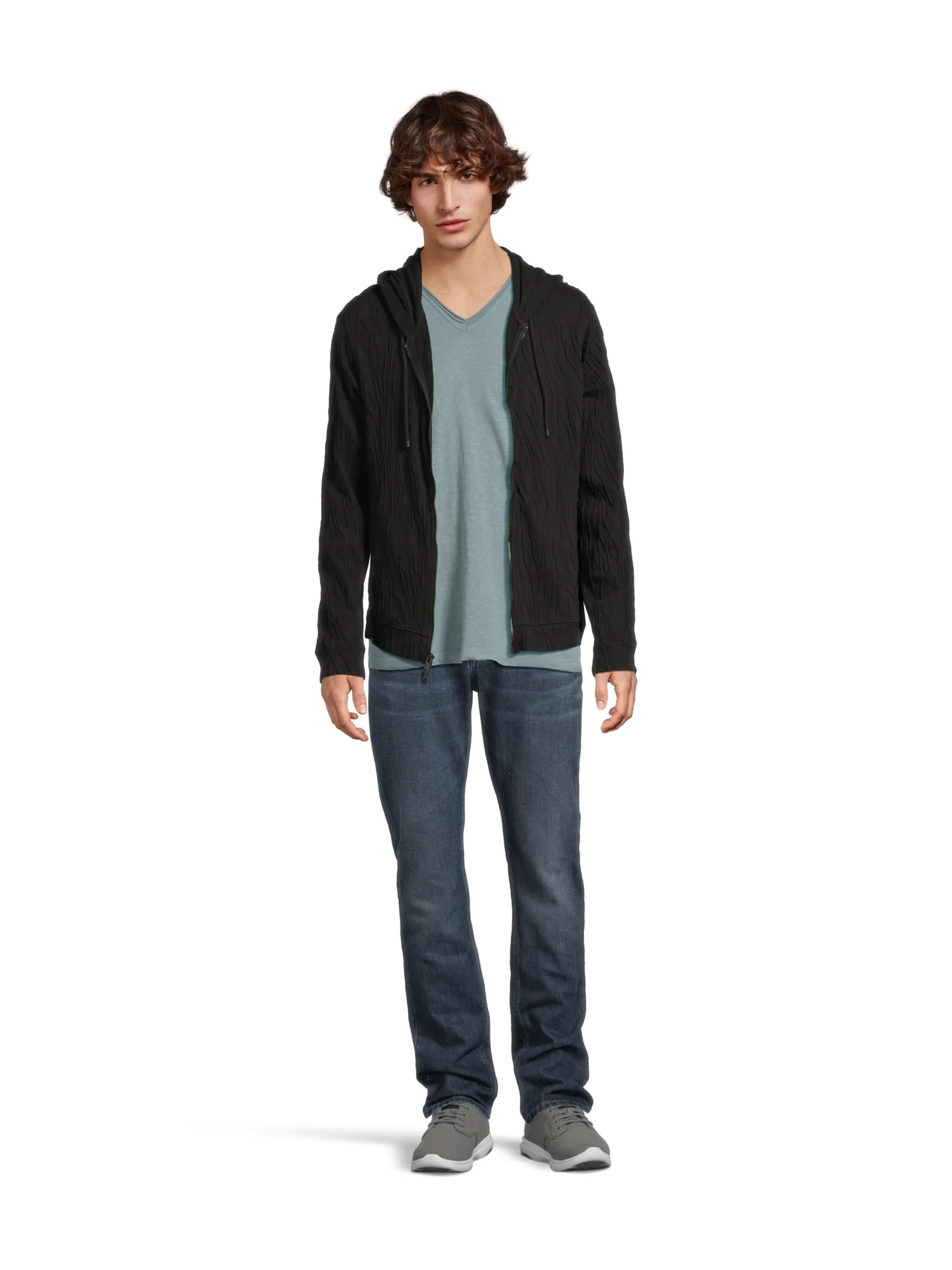 Худи John Varvatos Ihsan Zip Hoodie K6567S25 — 5