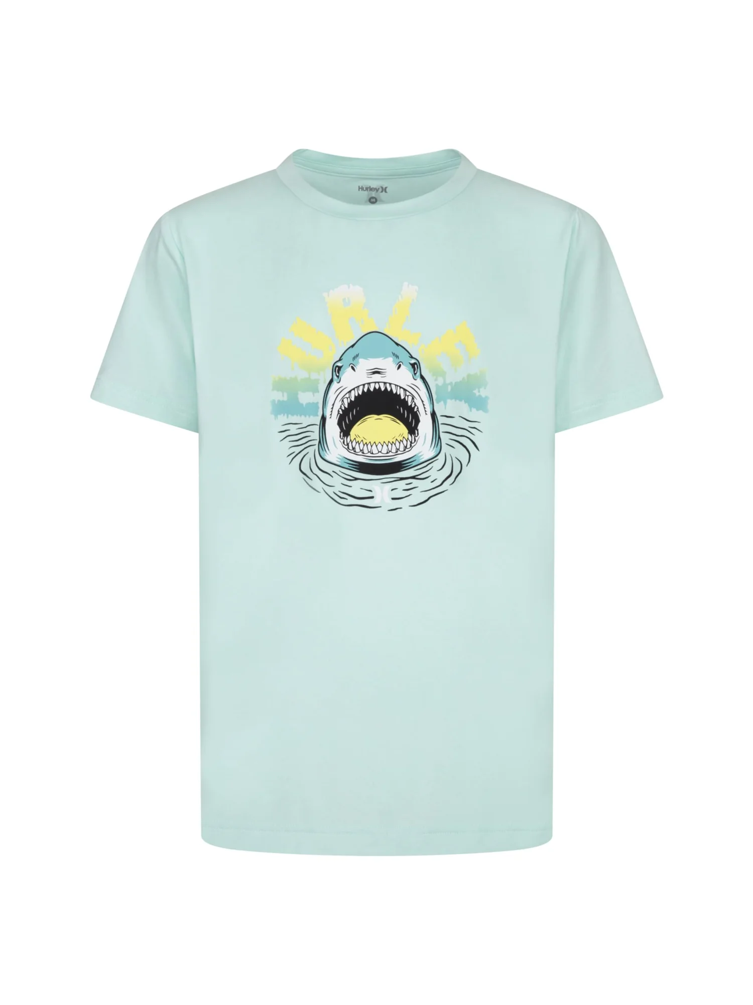 Футболка Hurley Kids Shark Peep Graphic UPF T-Shirt — голубой