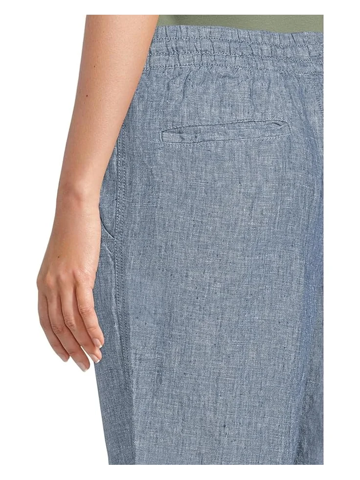 Джинсы L.L.Bean Premium Linen Breezy Pull-On Ankle Pants — 4