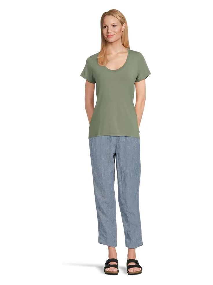 Джинсы L.L.Bean Premium Linen Breezy Pull-On Ankle Pants — 5