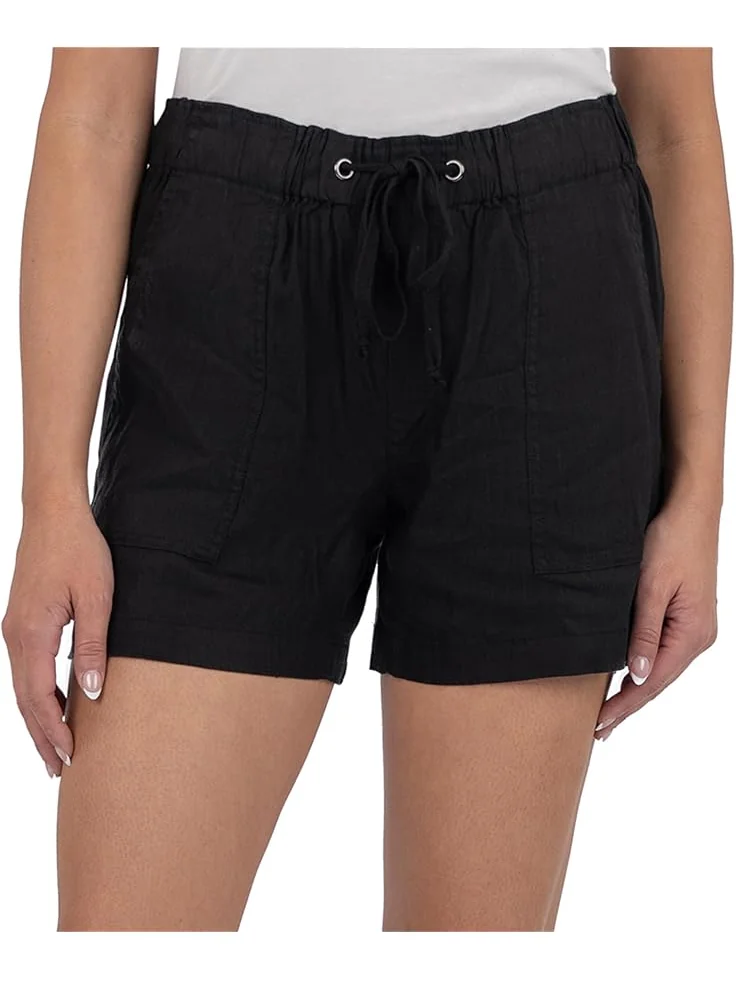 Шорты KUT from the Kloth Katana-Drawstring Shorts with Porkchop Pockets — 4