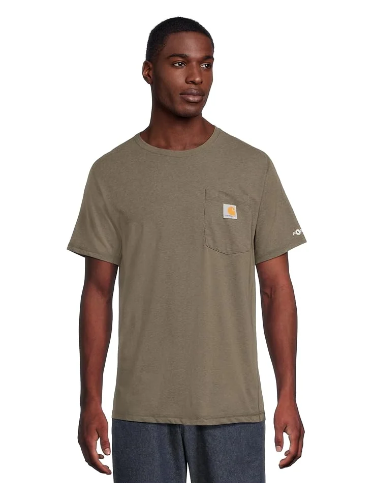 Футболка Carhartt Force Relaxed Fit Midweight Short Sleeve Pocket T-Shirt — 1