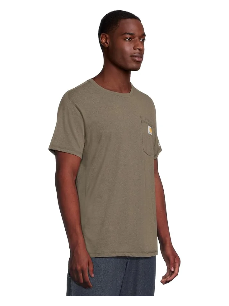 Футболка Carhartt Force Relaxed Fit Midweight Short Sleeve Pocket T-Shirt — 2