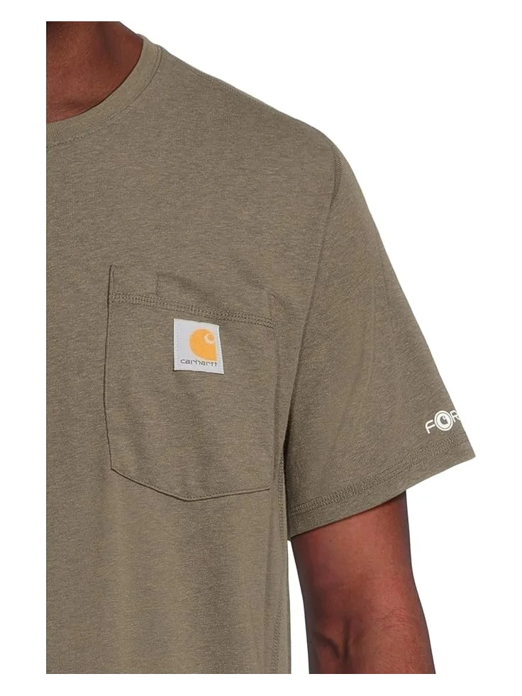 Футболка Carhartt Force Relaxed Fit Midweight Short Sleeve Pocket T-Shirt — 4